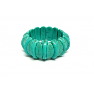 Large Vibrant Blue Turquoise Bracelet Large Vibrant Blue Turquoise Bracelet